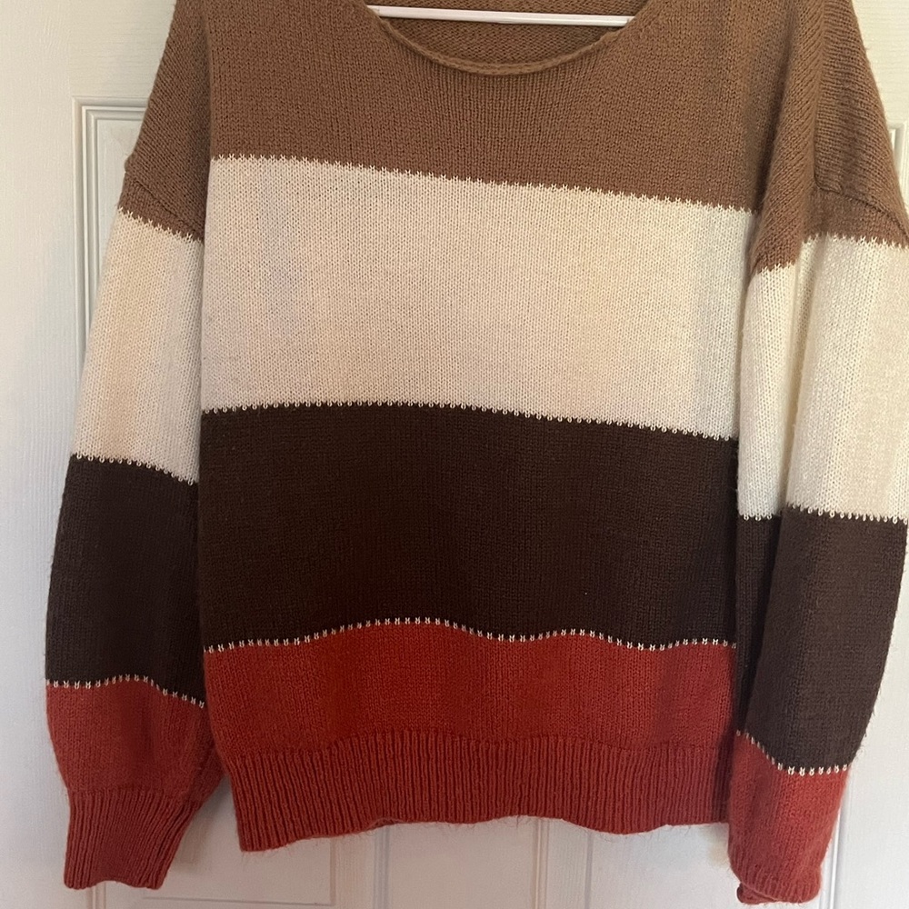 Colorblock Sweater